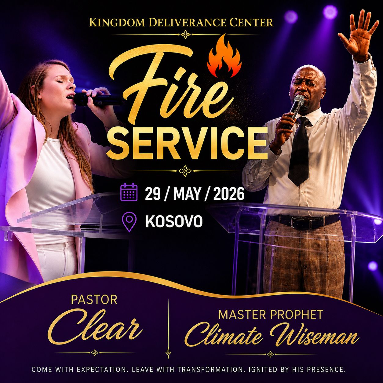 Fire Service Night of Prayer & Deliverance | KDC