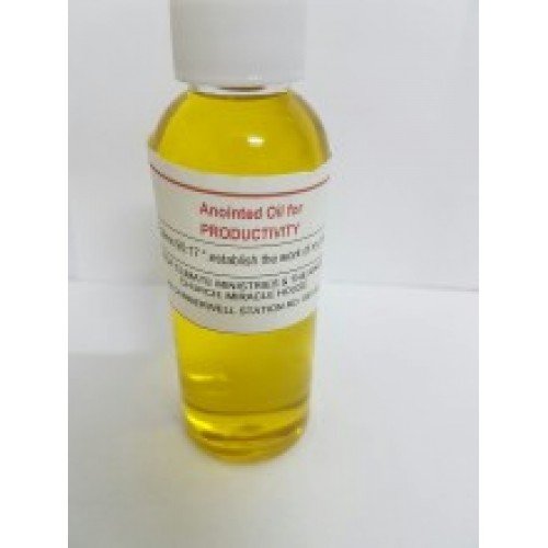 Anointed Oil For Divine Productivity